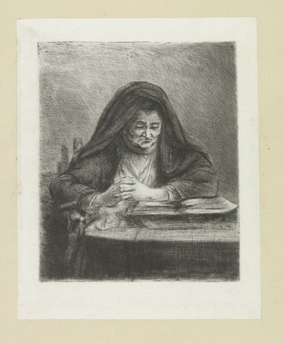 Lezende vrouw Komplet Gravür Çalışması, John Chalon / Oeuvre Complette des Eaux Fortes par Jean Chalon (seri başlığı) by Jan Chalon