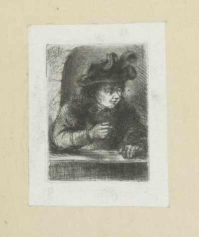Adam bij korkuluk Komplet Gravür Çalışması, John Chalon / Oeuvre Complette des Eaux Fortes par Jean Chalon (seri başlığı) by Jan Chalon