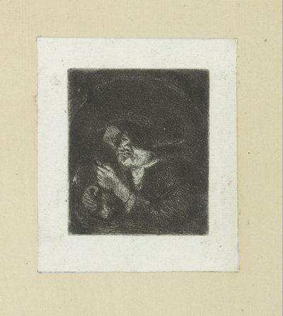 adam bij kaarslicht Komplet Gravür Çalışması, John Chalon / Oeuvre Complette des Eaux Fortes par Jean Chalon (seri başlığı) by Jan Chalon