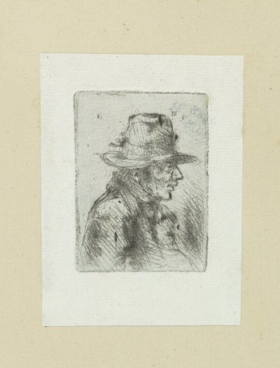 Adam hoge çapa koyar, naar rechts Komplet Gravür Çalışması, John Chalon / Oeuvre Complette des Eaux Fortes par Jean Chalon (seri başlığı) by Jan Chalon