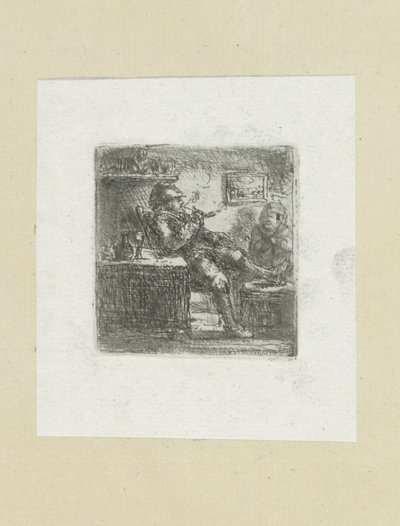 Adam pijp koyar Komplet Gravür Çalışması, John Chalon / Oeuvre Complette des Eaux Fortes par Jean Chalon (seri başlığı) by Jan Chalon