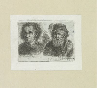 twee manen Komplet Gravür Çalışması, John Chalon / Oeuvre Complette des Eaux Fortes par Jean Chalon (seri başlığı) by Jan Chalon