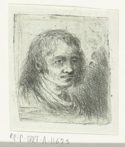 Orta saçlı olgun adam by Jan Chalon