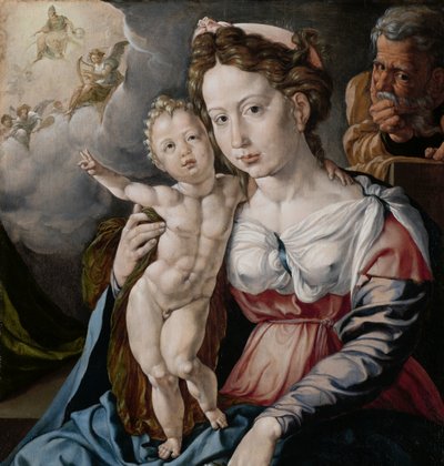 Kutsal Aile by Jan Cornelisz Vermeyen