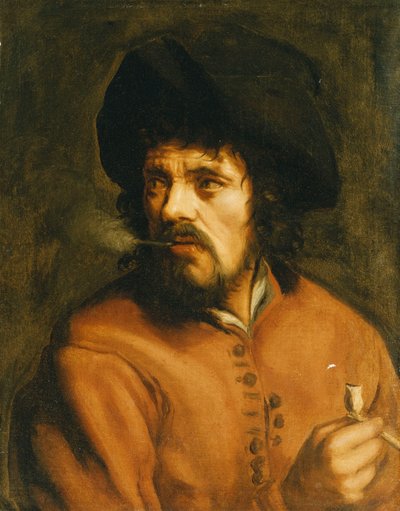Kil Pipo İçen Bir Adam, by Jan Cossiers
