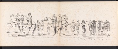 Leiden öğrencilerinin maskeli balosu, 1865 (levha 10) Leiden öğrenci birliğinin üyeleri tarafından 6 Haziran 1865