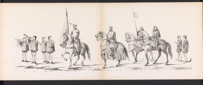 Leiden öğrencilerinin maskeli balosu, 1865 (levha 11) Leiden öğrenci birliğinin üyeleri tarafından 6 Haziran 1865