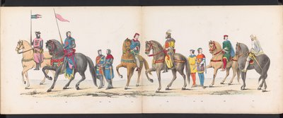 Leiden öğrencilerinin maskeli balosu, 1865 (levha 12) Leiden öğrenci birliğinin üyeleri tarafından 6 Haziran 1865