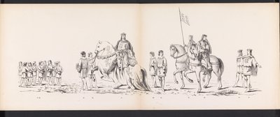 Leiden Öğrencilerinin Maskeli Balosu, 1865 (levha 7) Leiden öğrenci birliğinin üyeleri tarafından 6 Haziran 1865