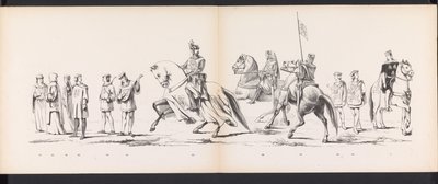 Leiden Öğrencilerinin Maskeli Balosu, 1865 (levha 8) Leiden öğrenci birliğinin üyeleri tarafından 6 Haziran 1865