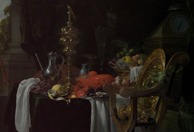 Natürmort: Bir Ziyafet Sahnesi, muhtemelen ca. 1640-41. by Jan Davidsz de Heem