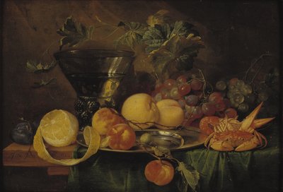 Bir Roemer ile Natürmort by Jan Davidsz de Heem