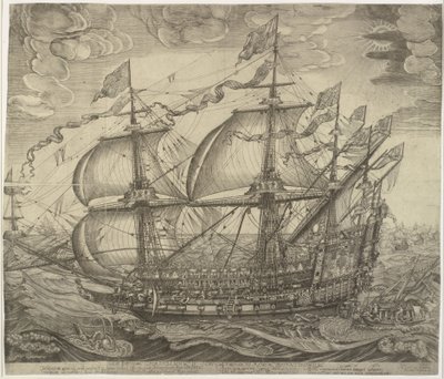 Savaş Gemisi Gezgini by Jan Diricks van Campen