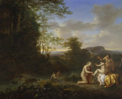 Perilerle Peyzaj by Jan Dirksz Both