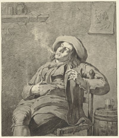 sigara içen adam by Jan Ekels (II)