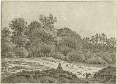 Overveen yakınındaki manzara by Jan Evert Grave