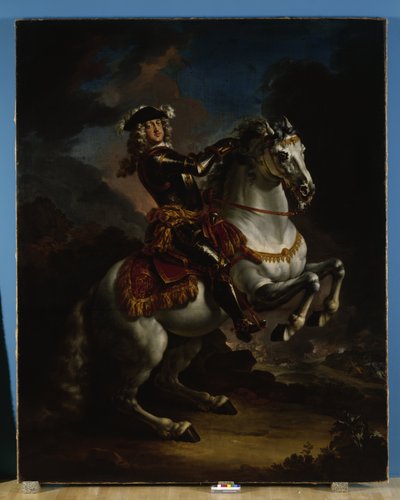 Seçmen Johann Wilhelm von Pfalz-Neuburg At Sırtında by Jan Frans van Douven