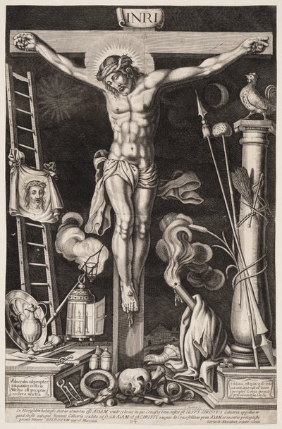 çarmıha germe by Jan Gerritsz. Swelinck