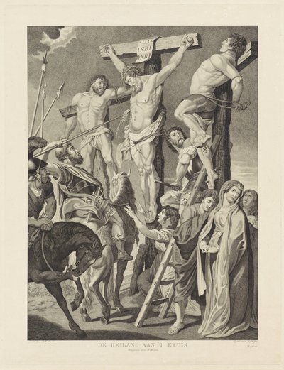 Çarmıha Gerilme Çarmıhtaki Kurtarıcı (nesnedeki başlık) by Jan Gerritsz. Visser