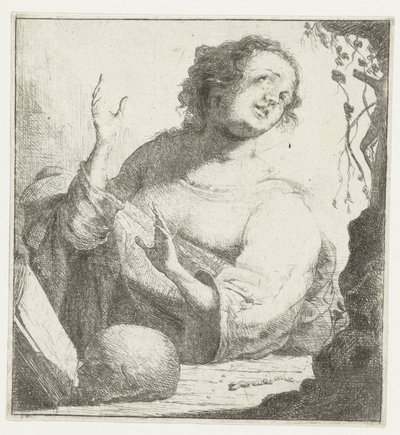 Tövbekar Mary Magdalene by Jan Gerritsz. van Bronckhorst (attributed to)