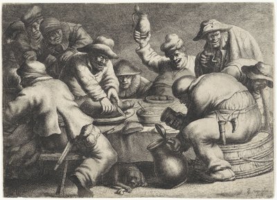 Çiftçi yemeği by Jan Gillisz. van Vliet