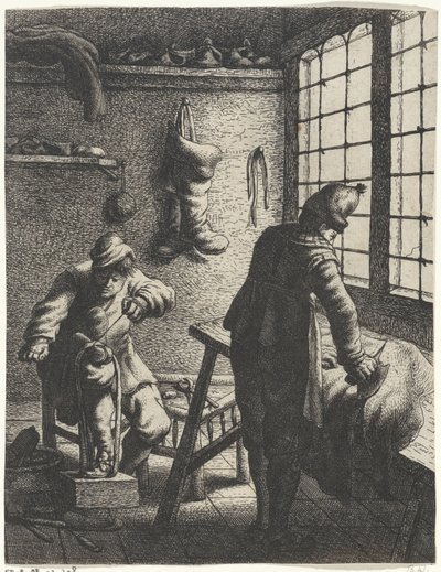 ayakkabıcılar Meslekler (dizi adı) by Jan Gillisz. van Vliet