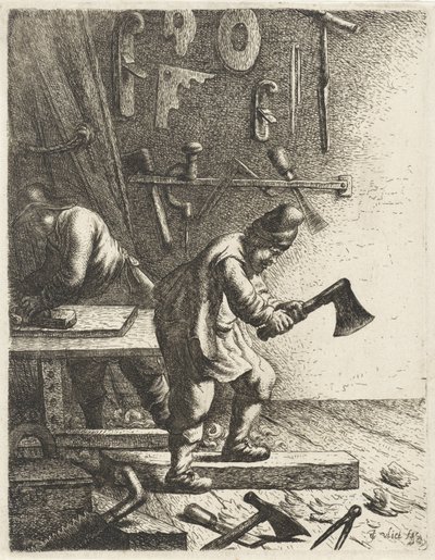 marangozlar Meslekler (dizi adı) by Jan Gillisz. van Vliet