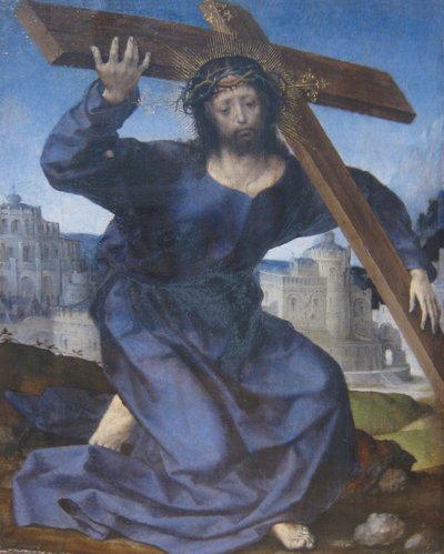 Çarmıhı Taşıyan İsa by Jan Gossaert