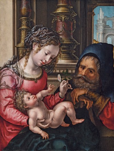 Kutsal Aile by Jan Gossaert