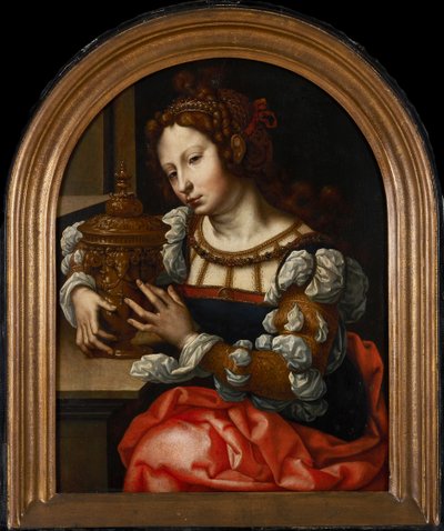 Mecdelli Meryem, yaklaşık 1523-1530. by Jan Gossaert