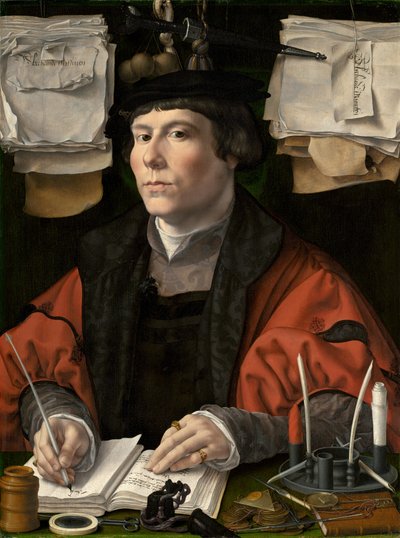 Bir Tüccar Portresi, c. 1530. by Jan Gossaert