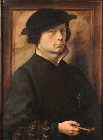 Genç bir adamın portresi by Jan Gossaert