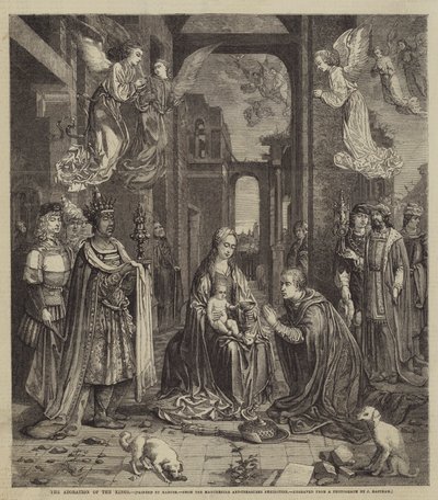Kralların hayranlığı by Jan Gossaert