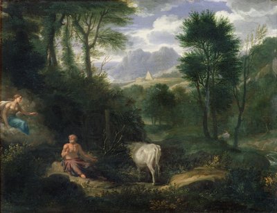 Zeus ve Hera, 17. yüzyılın sonlarında by Jan Gotlief Glauber Myrtill