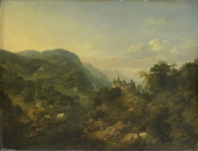 Nehir Manzarası by Jan Griffier