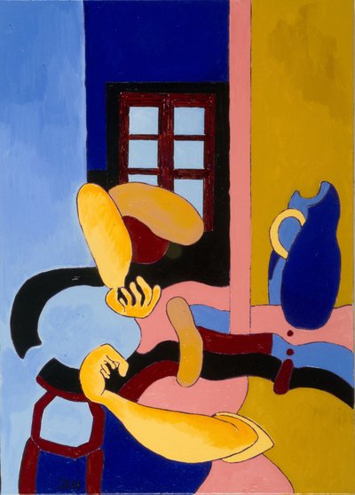 Sabah Uyanan Sakat Asker, 2009 (tuval üzerine yağlı boya) by Jan Groneberg