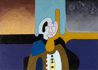 Yaşlı Fizikçi Artık Dünyayı Anlamıyor, 2008 (tuval üzerine yağlı boya) by Jan Groneberg