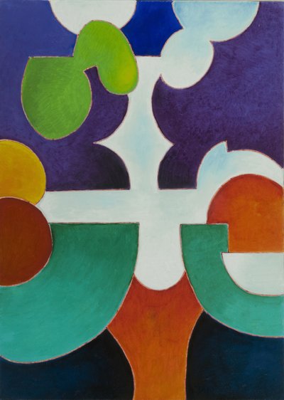 Suyun Biçimsizliği, 2009 (tuval üzerine yağlı boya) by Jan Groneberg