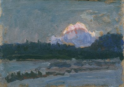 Abendrot Tatra by Jan Grzegorz Stanisławski