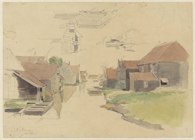 Vinkenbuurt, Amsterdam'daki evlerin çalışmaları by Jan H.L. Hanau