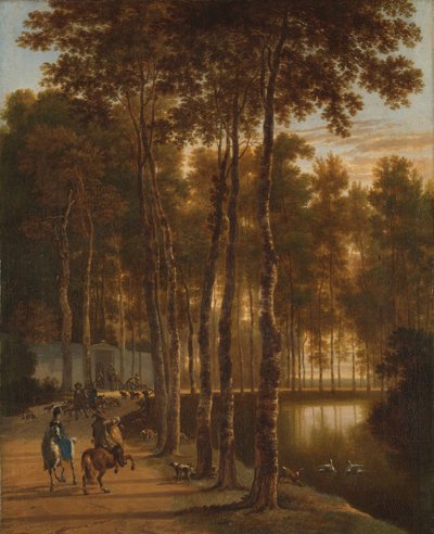 Birches Bulvarı by Jan Hackaert