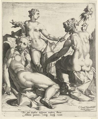 Üç Kader by Jan Harmensz. Muller