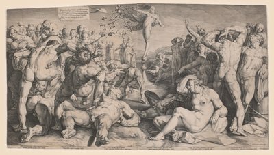 Hediyelerini Dağıtan Servet by Jan Harmensz. Muller