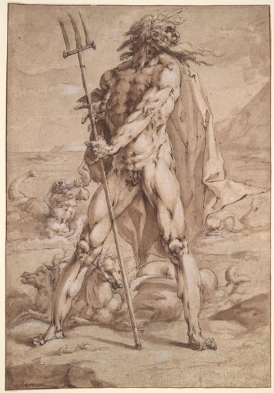Neptün by Jan Harmensz. Muller