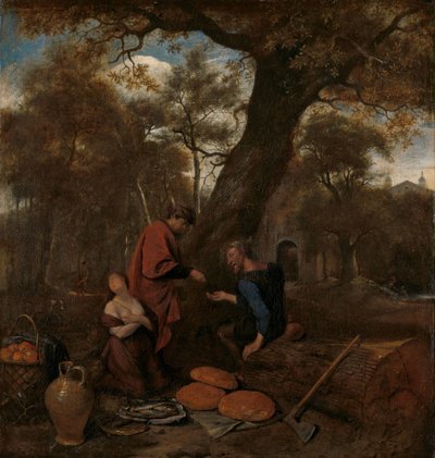 Erysichthon kızını satıyor by Jan Havicksz. Steen