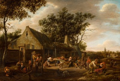Bir Han'da Dans Eden Köylüler, 1646-8 dolayları by Jan Havicksz. Steen