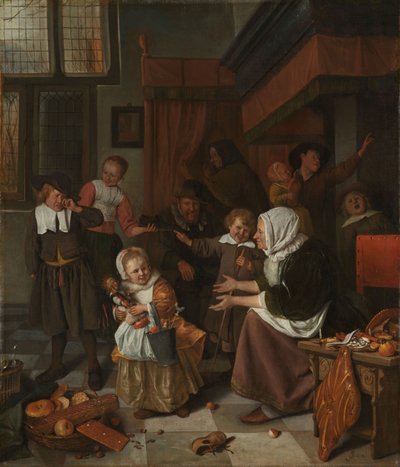 Aziz Nikolaos Bayramı by Jan Havicksz. Steen