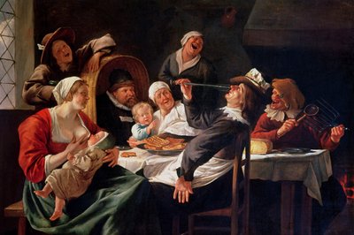 Bilinmeyen resim by Jan Havicksz. Steen