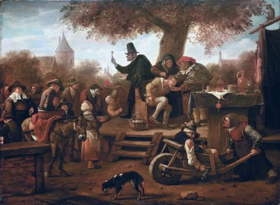 şarlatan by Jan Havickszoon Steen