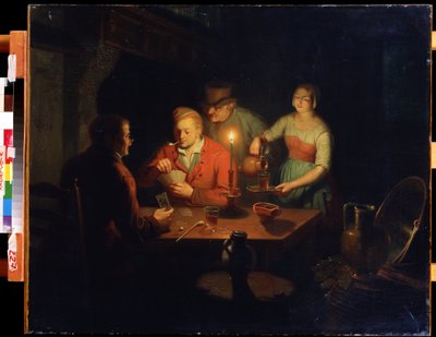 Kart oyunu. Jan Hendrik van Grootveld